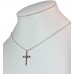 Forever Silver Plated Birthstone Cross Necklace 12 Options14000-JAN